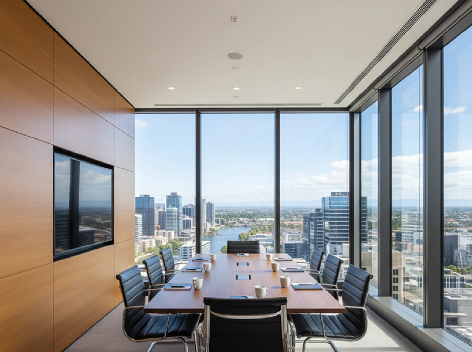 Metaxas Legal boardroom overlooking Perth